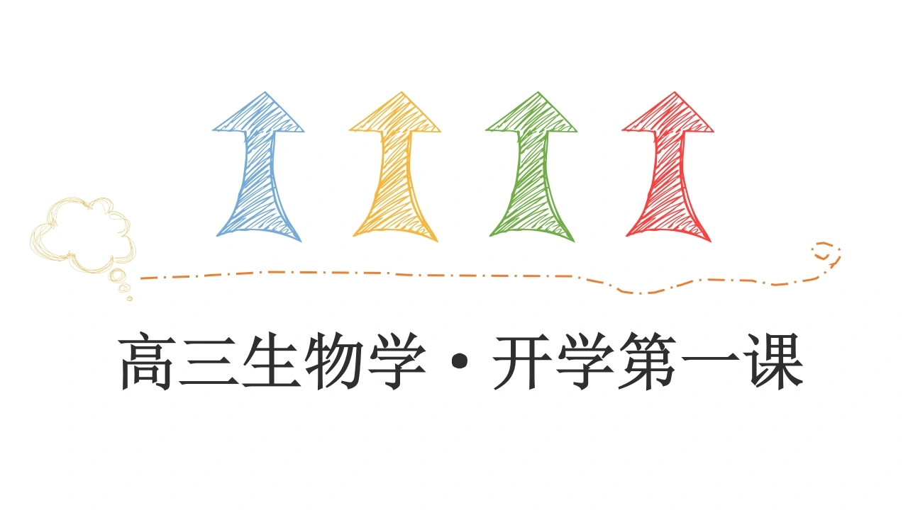 【高三】【生物】2025【秋】开学第一课：梦想起航、链接高考