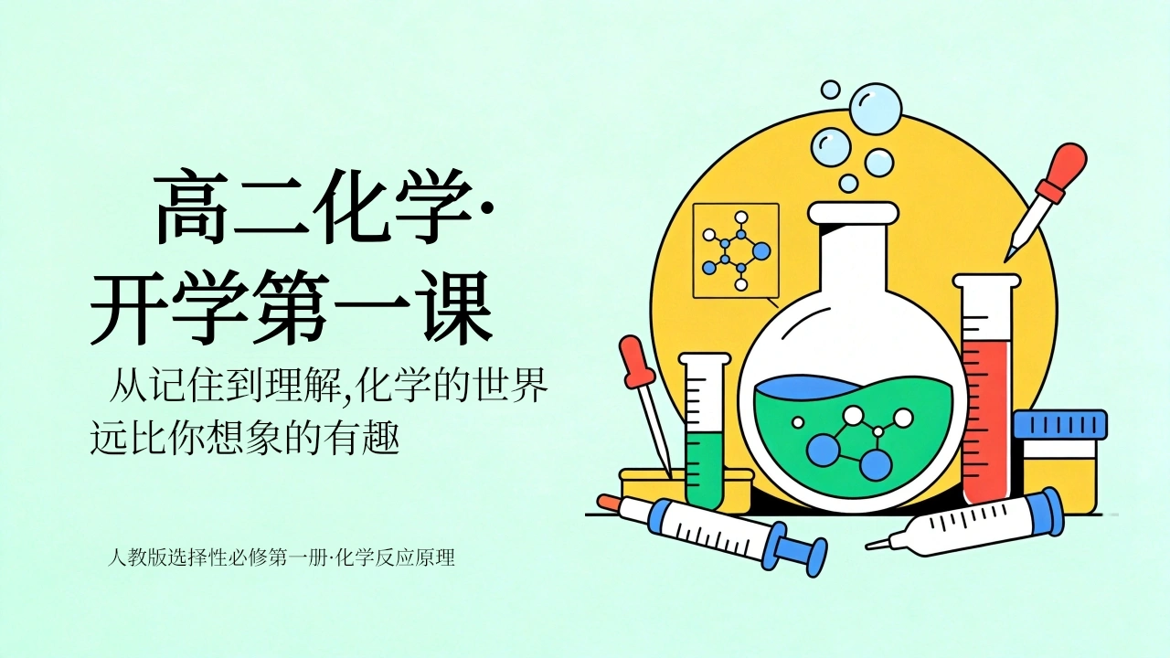 【高二】【化学】【秋季】开学第一课-教务素材网